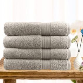  MyPillow Towel 6-Piece Set, Includes - 2 Bath Towel, 2 Hand  Towel, 2 Washcloth [Stone]