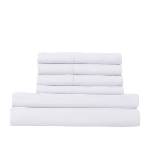 Royal Comfort 1500 Thread Count 6 Piece Cotton Rich Bedroom Collection ...