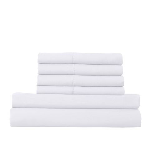 Royal Comfort 1500 Thread Count 6 Piece Cotton Rich Bedroom Collection ...